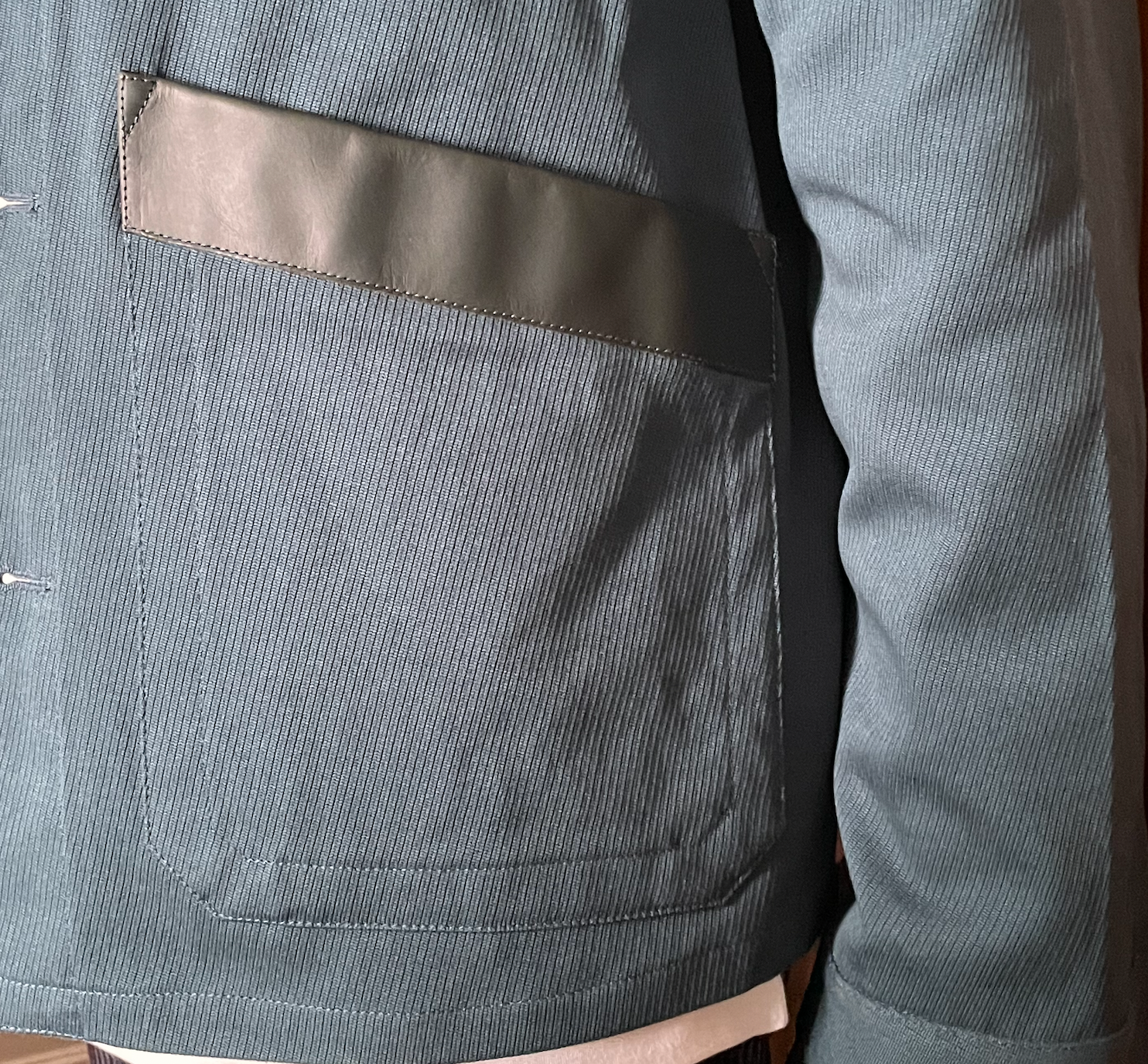 ALTRA OAMC ATELIER COAT Benzina Scura Rigido L