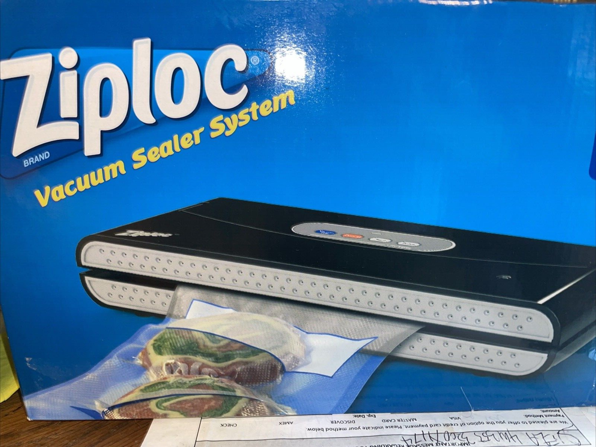 ZIPLOC Vacuum SEALER System Model v159 FOOD SAVER Machine NEW | eBay