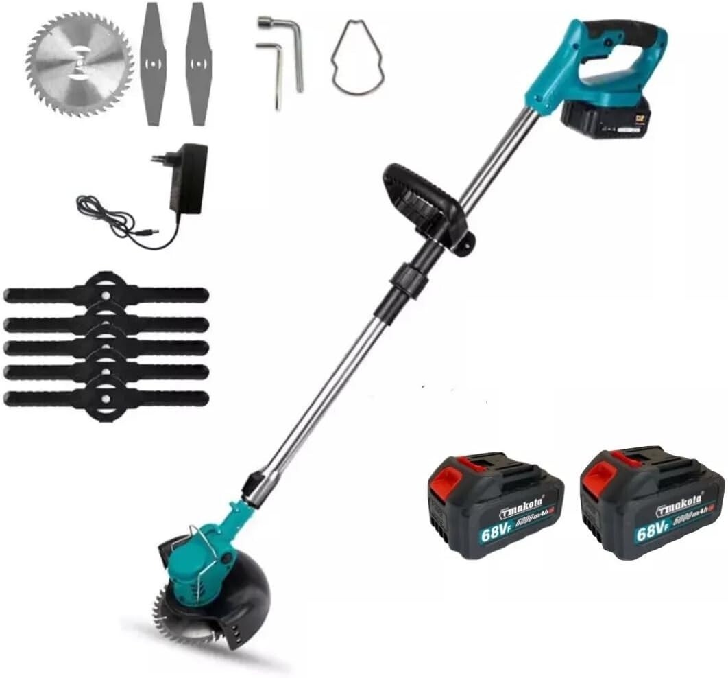 Decespugliatore a Batteria 68Vf Litio: Leggero e Pratico per Bordi