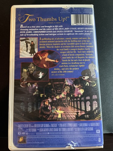 Anastasia (VHS, 1998) - Picture 3 of 3