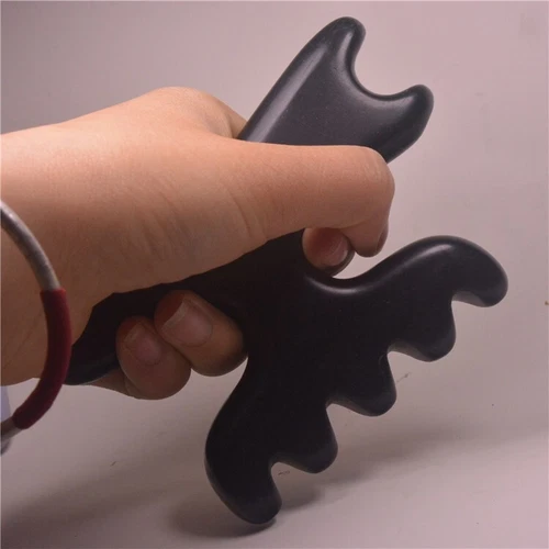 Stein Meteorit Massagekegel Nadel Reflexzonenmassage Brust Massage Punkt Stick Werkzeug - Bild 1 von 7