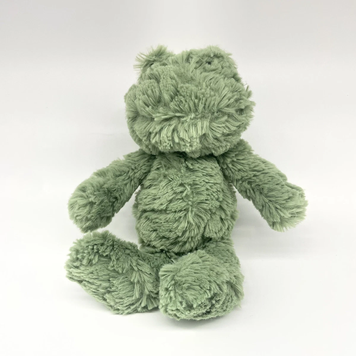 Jellycat Frog Squiggles 8 Green Soft Fluffy Plush Stuffed Animal Toy Jelly  Cat