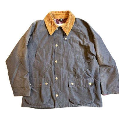 Noah Barbour Bedale Jacket Navy Distressed Men's Fashion Noah Barbour Bedale Jacket Navy Distressed Men's Fashion