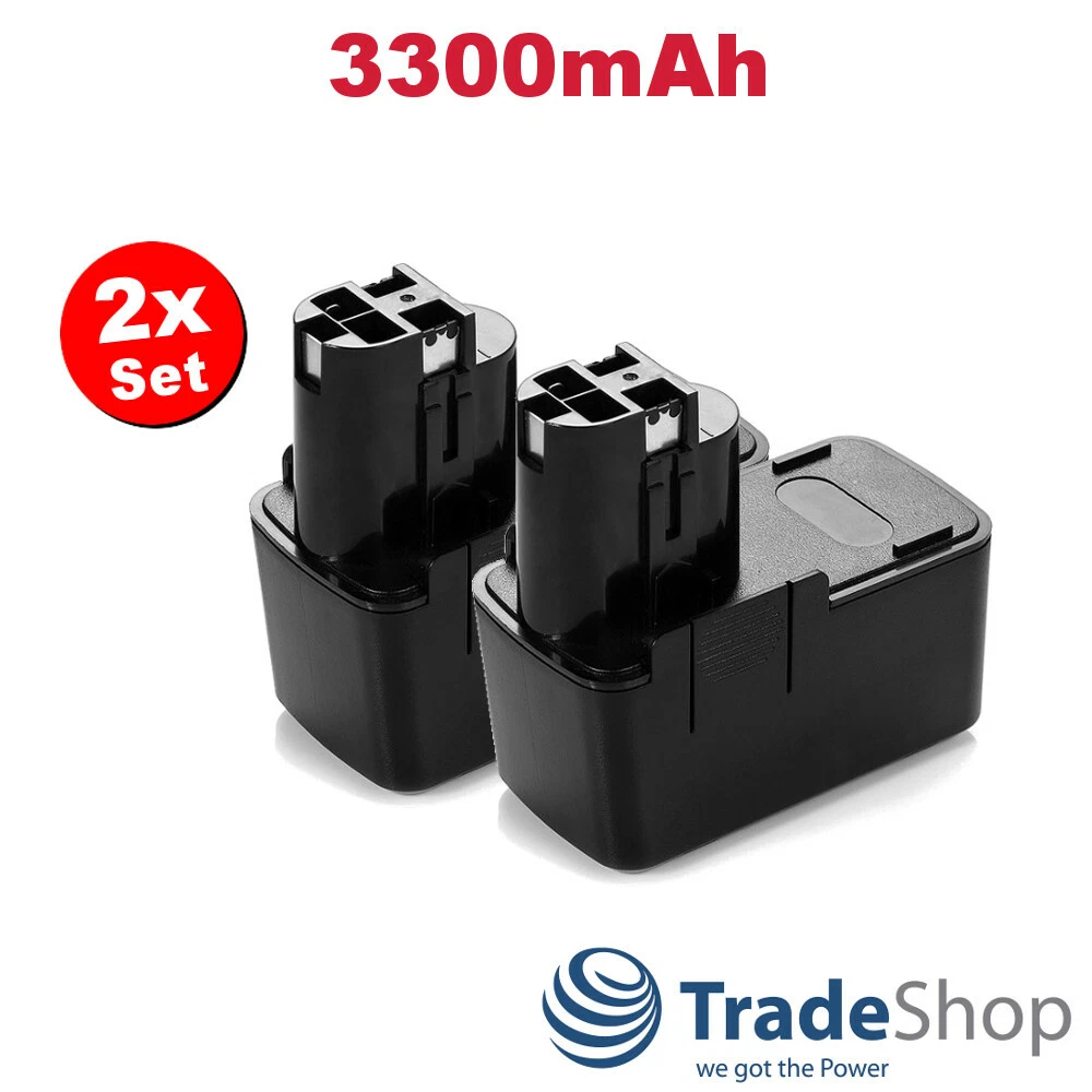 2x Akku Ni-MH für Bosch 2607335146 2607335160 2607335210