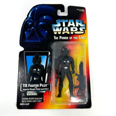 Kenner Star Wars Power of the Force POTF Tie Fighter Pilot Action Figure