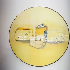 Vintage Ceramic Cheese Plate Williams Sonoma Italy