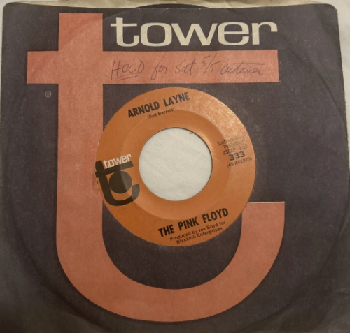 Pink Floyd Arnold Layne Candy And A Currant Bun US 1967 TOWER 333 RAREST VG++