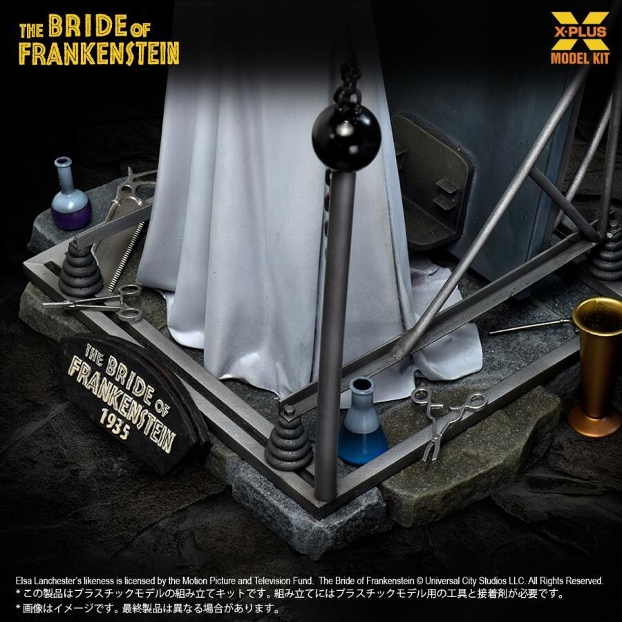 1/8 Scale Bride of Frankenstein Plastic Model Kit Scheduled for