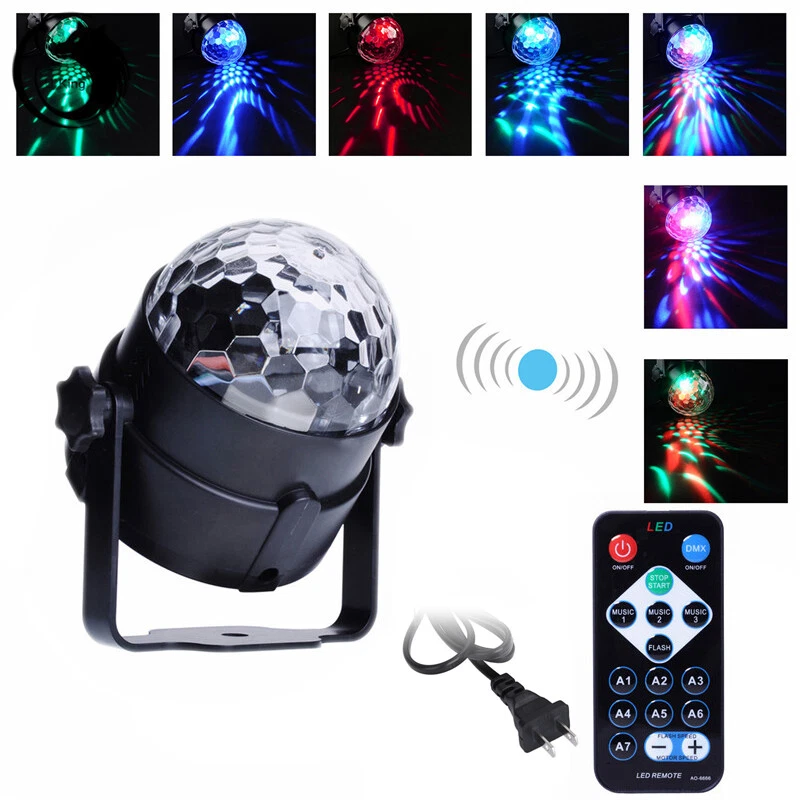 Mini Stage Lighting RGB Projector LED RGB DJ Disco KTV Show Party Light - Image 4 of 4