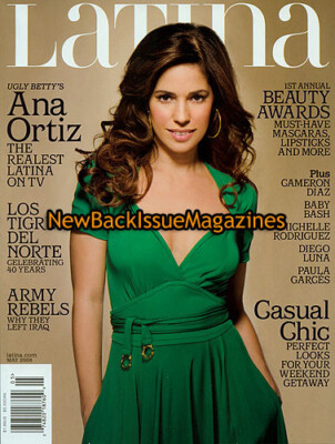 Latina 5/08,Ana Ortiz,Diego Luna,Cameron Diaz,Michelle Rodriguez,Vinci Alonso