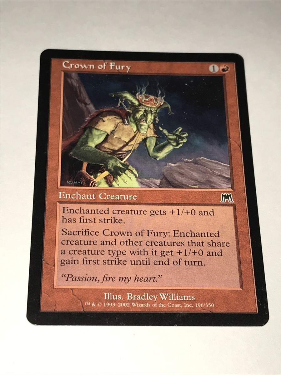 Crown of Fury : ONSLAUGHT 196/350 - Magic the Gathering Single Card