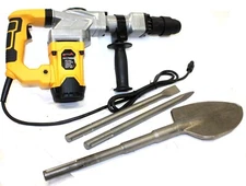 1300W SDS Max Electric Demolition Breaker Hammer 4000BPM w/Shovel & Chisel Bits