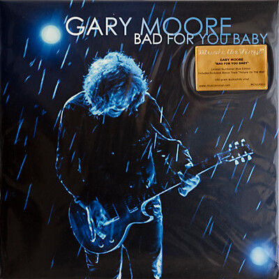 Blues-Rock - Gary Moore   Bad For You Baby - EU 2017 Neu, Mint, Blue Vinyl, 2 LP