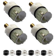 4 Sets RP25513 Faucet Stem for Delta Faucet Repair Kit w/ RP4993 Seat and Spring