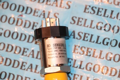 BD Sensors DMP343 100-D220-1-100-100-000 Pressure Sensor New