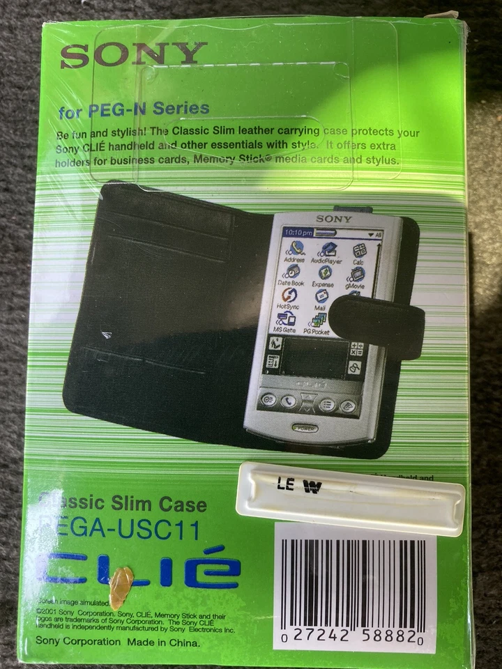 Classic Slim Case for Sony Clie PEG-N Series Part # PEGA-USC11 - Image 2 of 4