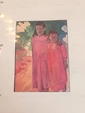 Two Sisters Gauguin Cross Stitch Pattern 2002