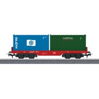 MäRklin H0 44700 - Start Up Containerwagen (Mit Zwei 20 Ft. Containern) Neuware