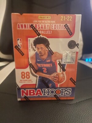 21-22 PANINI NBA HOOPS BASKETBALL BLASTER BOX ANNIVERSARY EDITION SEALED