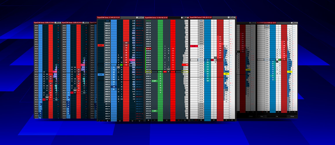 Série SuperDOM pour NinjaTrader 8 : Carnet d'ordres trading professionnel