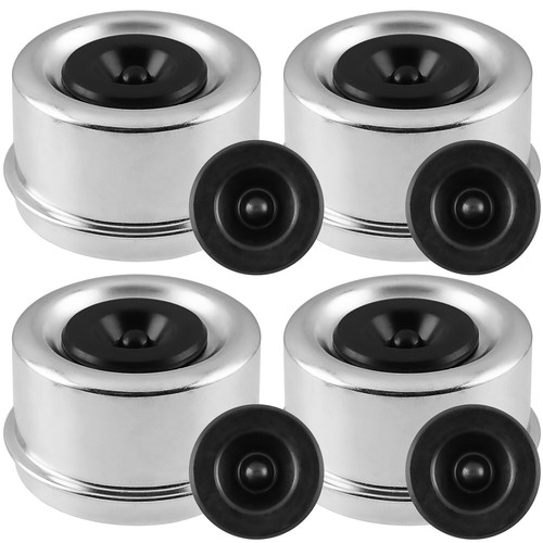 4pcs 2.44" Trailer Wheel Hub Cap Rim Covers For 5200 to 6000 Pound - Picture 8 of 9