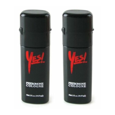 2x Yes Pheromone Perfume Cologne for Men 1oz Female Attractant Spray