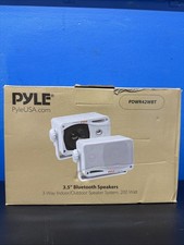 Pyle PDWR42WBT 3.5 inch 3Way Bluetooth Home Speaker -