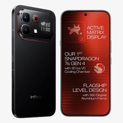 Infinix NOTE 60 Pro (Black 256 GB 8 GB RAM) Snapdragon 7s NFC Global Version.