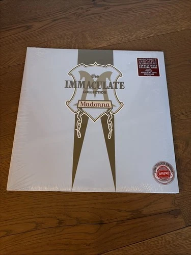 MADONNA The Immaculate Collection 2LP BLUE/GOLD VINYL BRAND NEW SEALED
