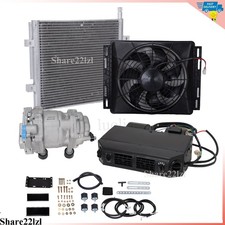 Dc 12v Coolheat Underdash Electric Air Conditioner Auto Car Ac Kit Universal