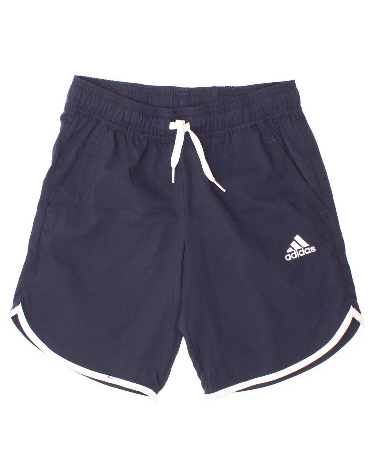 Adidas Boys Aeroready Sport Shorts 9-10 Years Navy Blue Polyester FB42