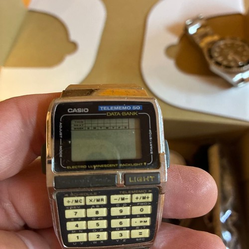 CASIO DATA BANK TELEMEMO 50 Databank Casio Wristwatch