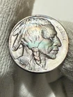 1919 Buffalo Nickel, Gem AU+ High Grade Toned Nice Color WOW