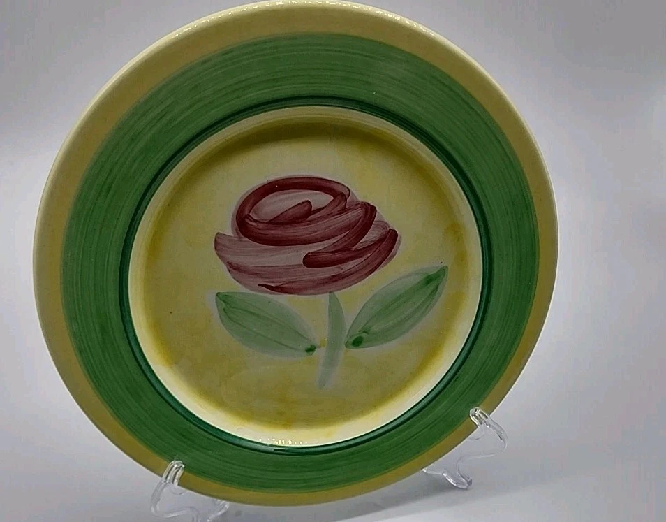 Juego de 2 platos de ensalada de jardín de rosas Villeroy & Boch Portugal 8 1/4' Foto 4 de 4