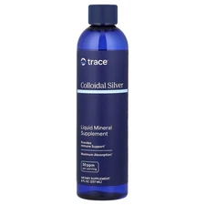 Trace Minerals Research Colloidal Silver 30 ppm 8 fl oz 237 ml Allergen-Free ,