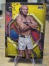 2024 Topps Finest UFC - Common Kamaru Usman #33 Yellow Glitter Refractor /75