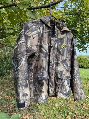 Youth Large Scent Blocker Jacket. Rain Blocker Mossy Oak Break Up