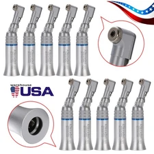 10 NSK Style Dental Slow Low Speed Handpiece Contra Angle Latch LuvX