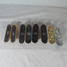 Tech Deck Lot Of 8 Mini Finger Skateboards & Tony Hawk Hot Wheels