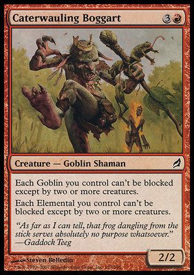 MTG Magic the Gathering Caterwauling Boggart (157/312) Lorwyn LP