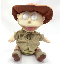 Vintage Rugrats Safari Tommy Pickles WORKS 17" Talking Singing 1998 Nickelodeon