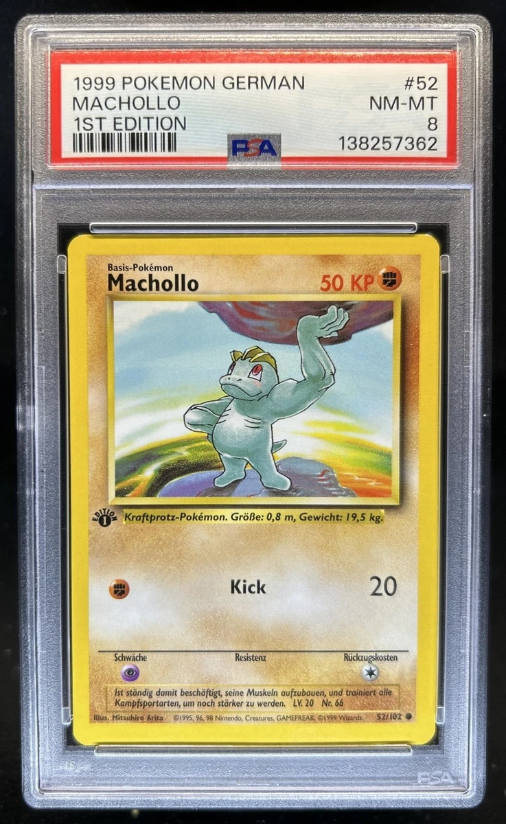 Pokémon Pokémon TCG German Individual Trading Card Games 1st