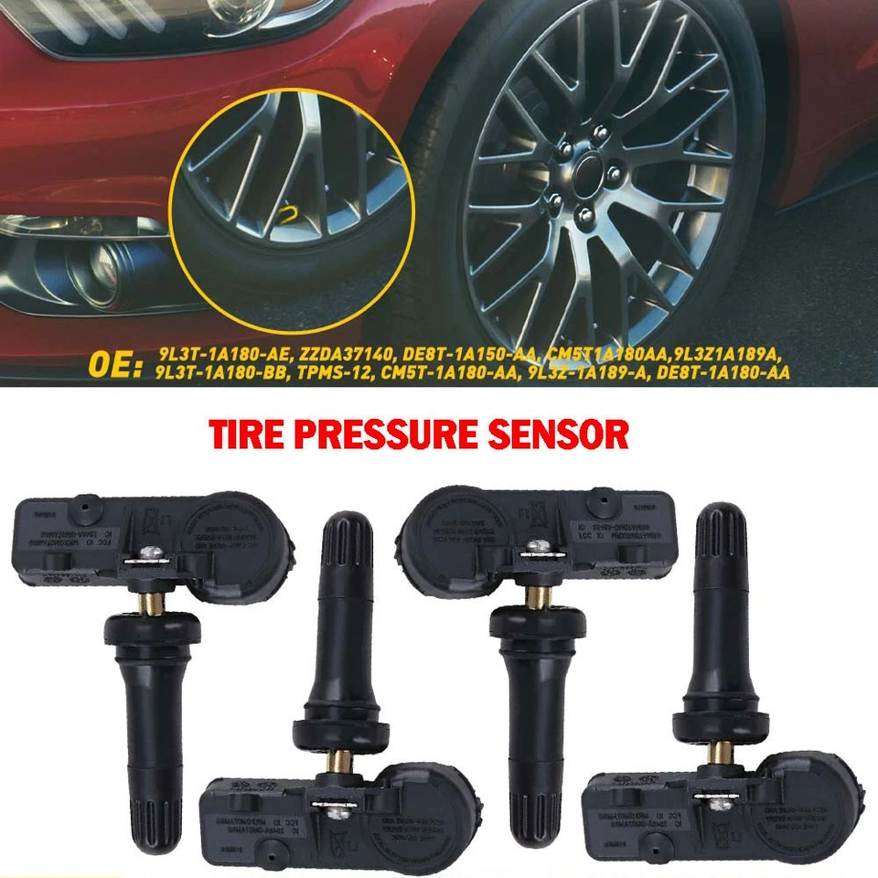Sensores de monitoreo de presión de aire de neumáticos TPMS para Ford Explorer Transit Lincoln A Foto 2 de 4