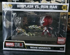 Funko Pop! Moments: Marvel - Whiplash vs. Iron Man - Amazon (Exclusive) #361