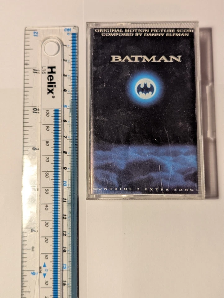 Tim Burton Batman - Danny Elfman Motion Picture Soundtrack - Cassette - Image 3 of 4