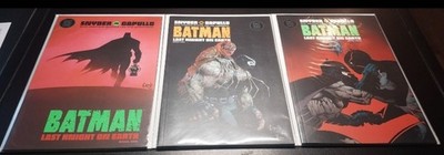 BATMAN LAST KNIGHT ON EARTH NM BRAND NEW COMPLETE RUN CAPULLO SNYDER #1 2 3
