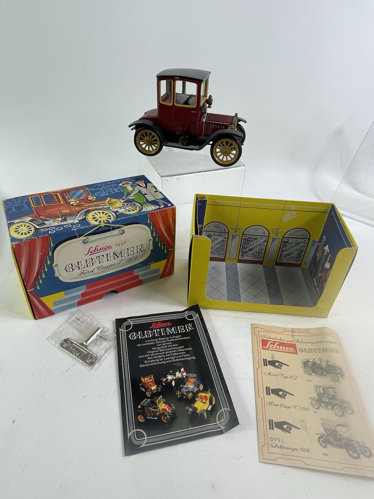 Schuco 1227, Ford Coupe T - 1917 - Free Price Guide & Review