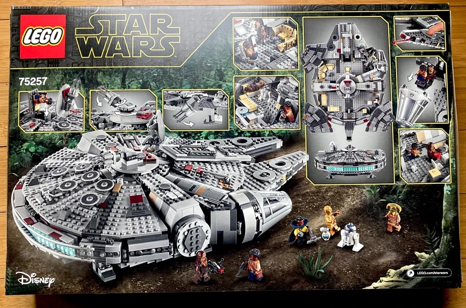 Lego Star Wars Millennium Falcon 75257 New Sealed in Box Retired - Image 2 of 4