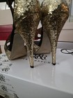 Rock & Republic R R Shilometallic Heels Sz 8.5 — photo 5