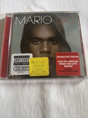 Mario - Go CD 2007 Explicit R&B J Records Hits Skippin' New , Sealed